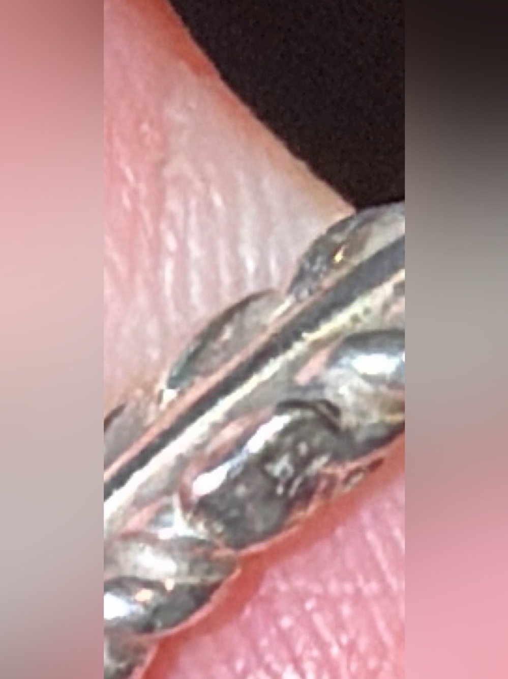 Sterling Silver Rope Style Bangle - Picture 4 of 4